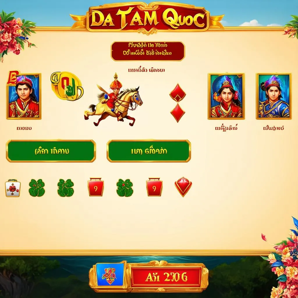 Hướng dẫn chơi Đả Tam Quốc