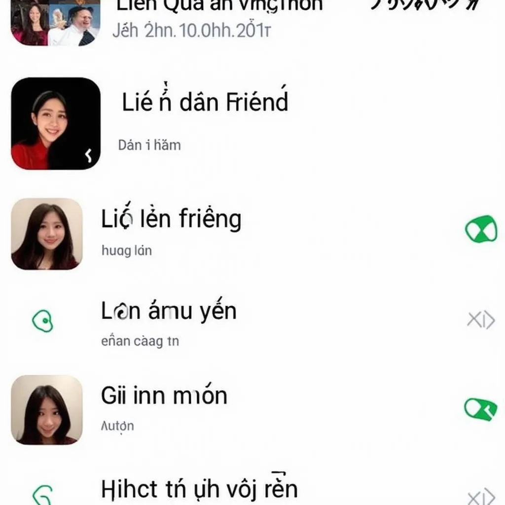 Danh sách bạn bè Liên Quân Mobile