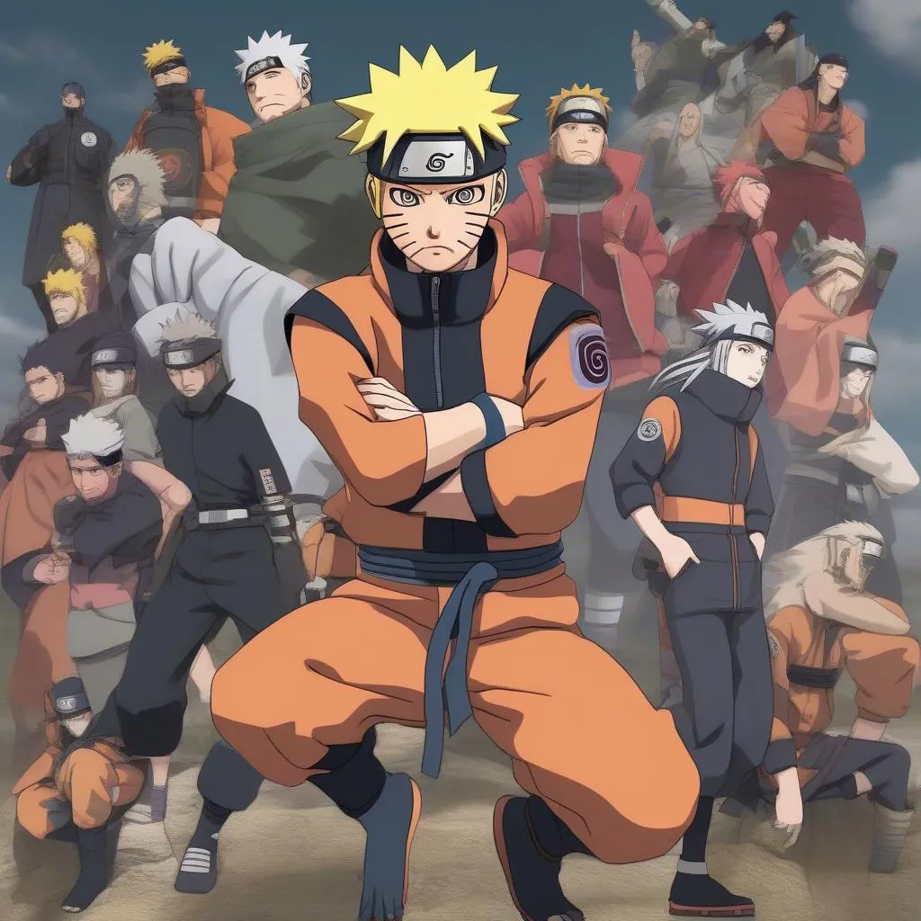 Đội hình Naruto Đại Chiến