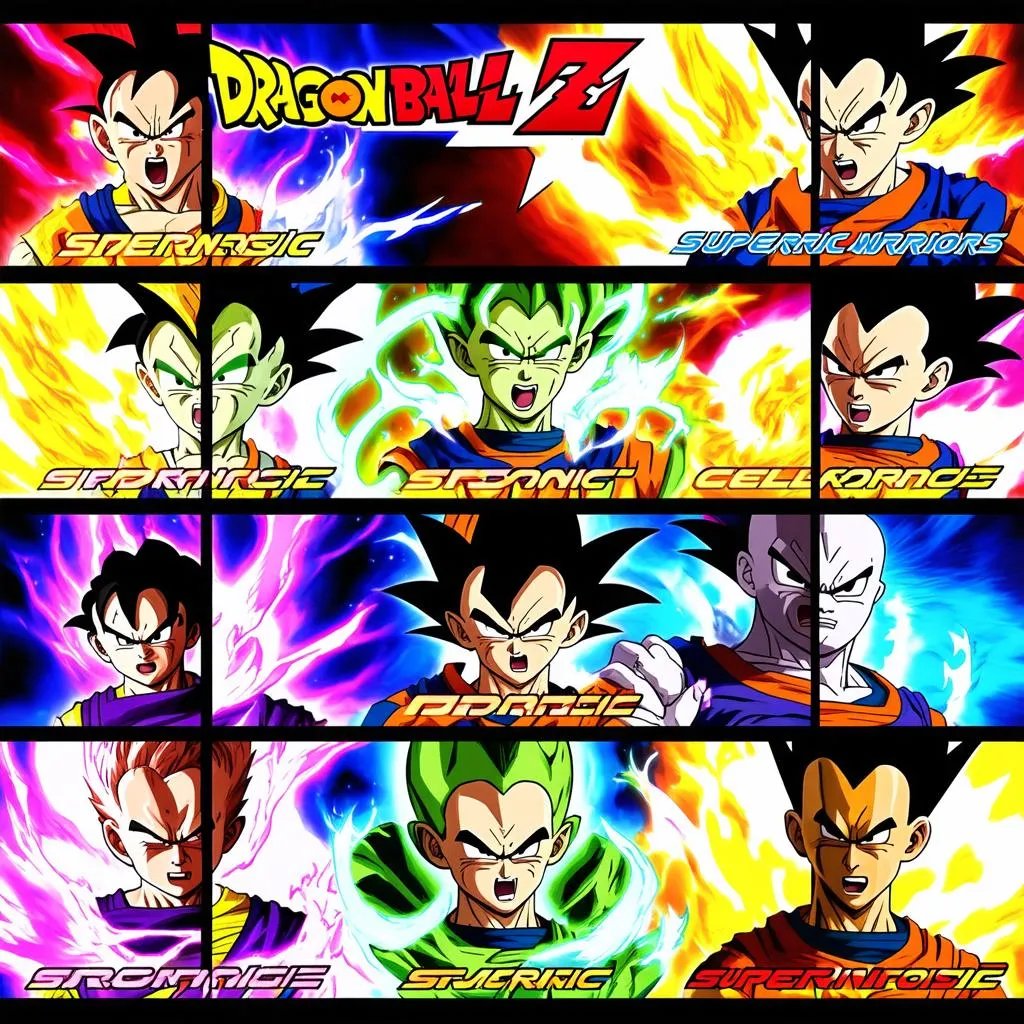 Characters Dragon Ball Z: Supersonic Warriors