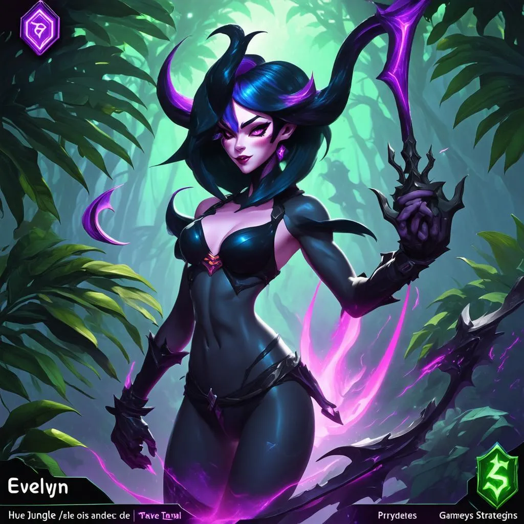 Hướng dẫn chơi Evelynn Jungle