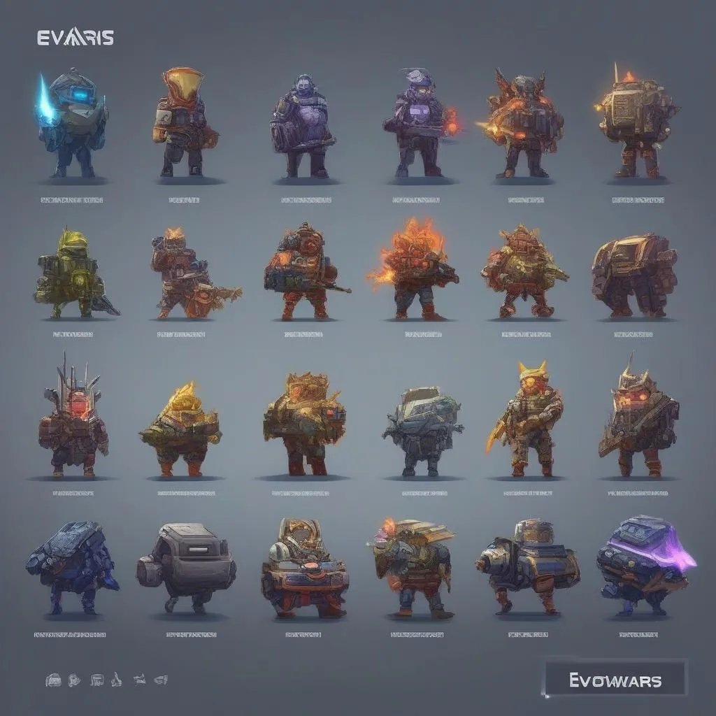 evowars io units