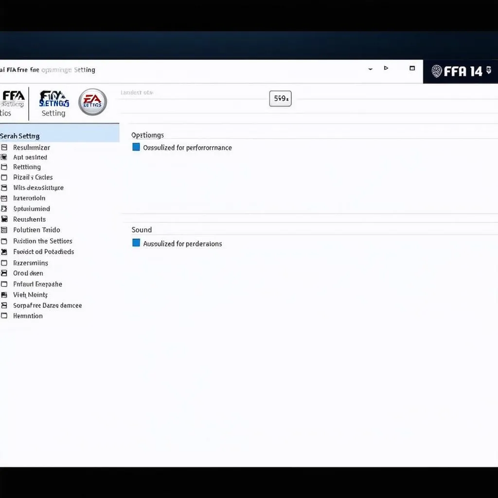 FIFA 14 Game Settings Optimized