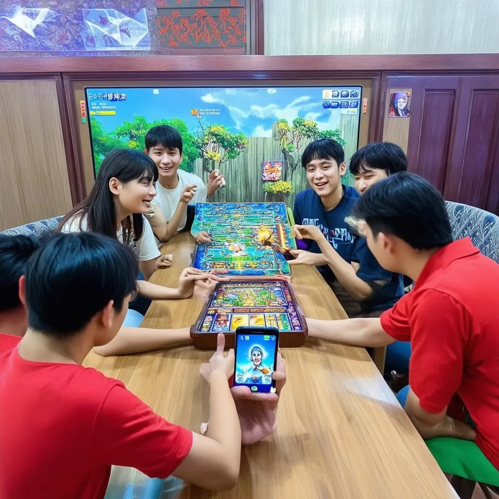 Game thủ Liên Quân Mobile chơi game