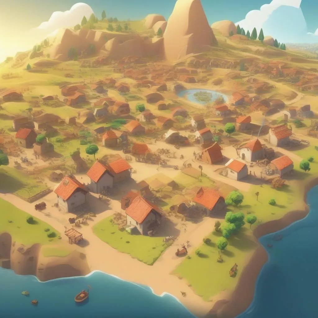 Cách chơi game Godus