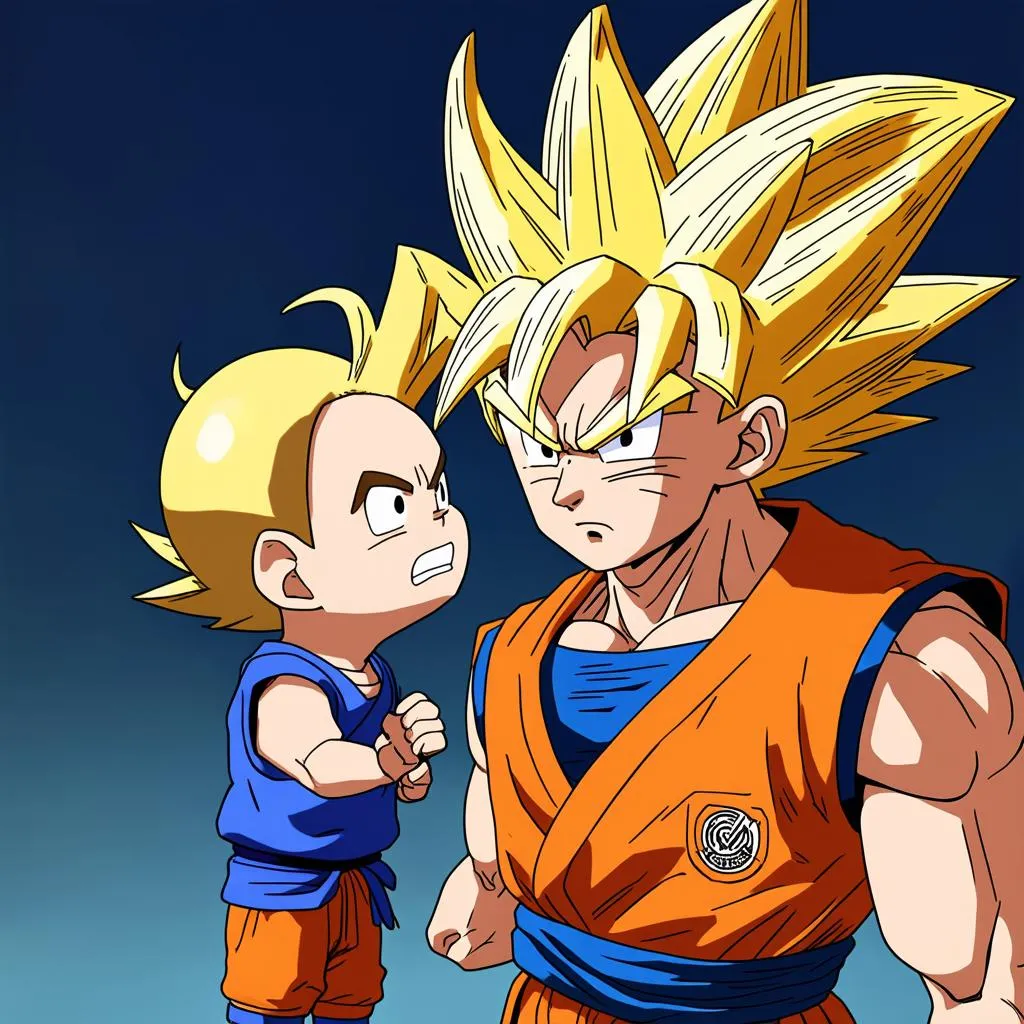 Goku bị bắt nạt bởi tướng Liên Quân