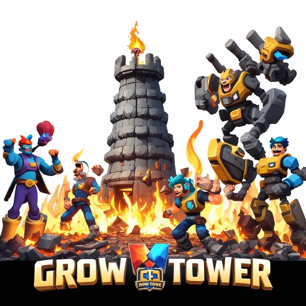 Grow Tower chiến thắng