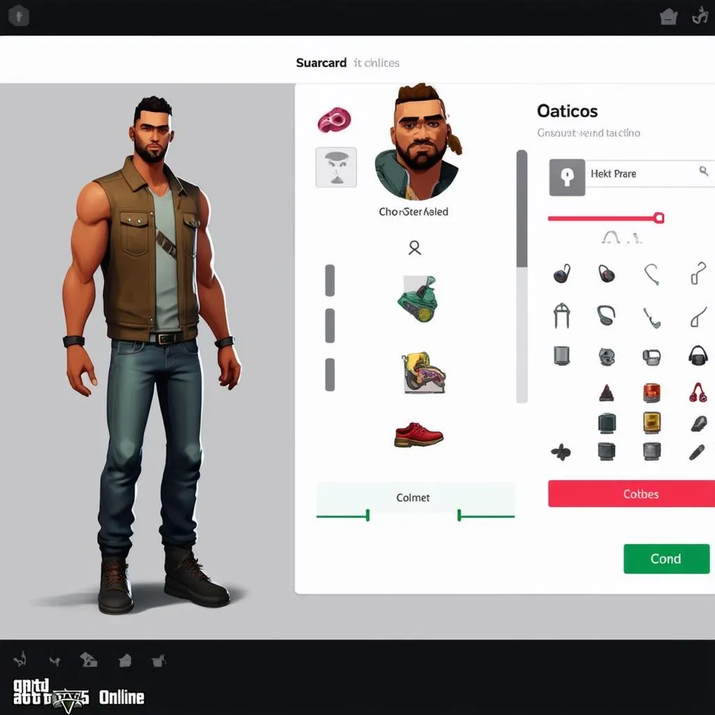 GTA 5 Online Character Creation