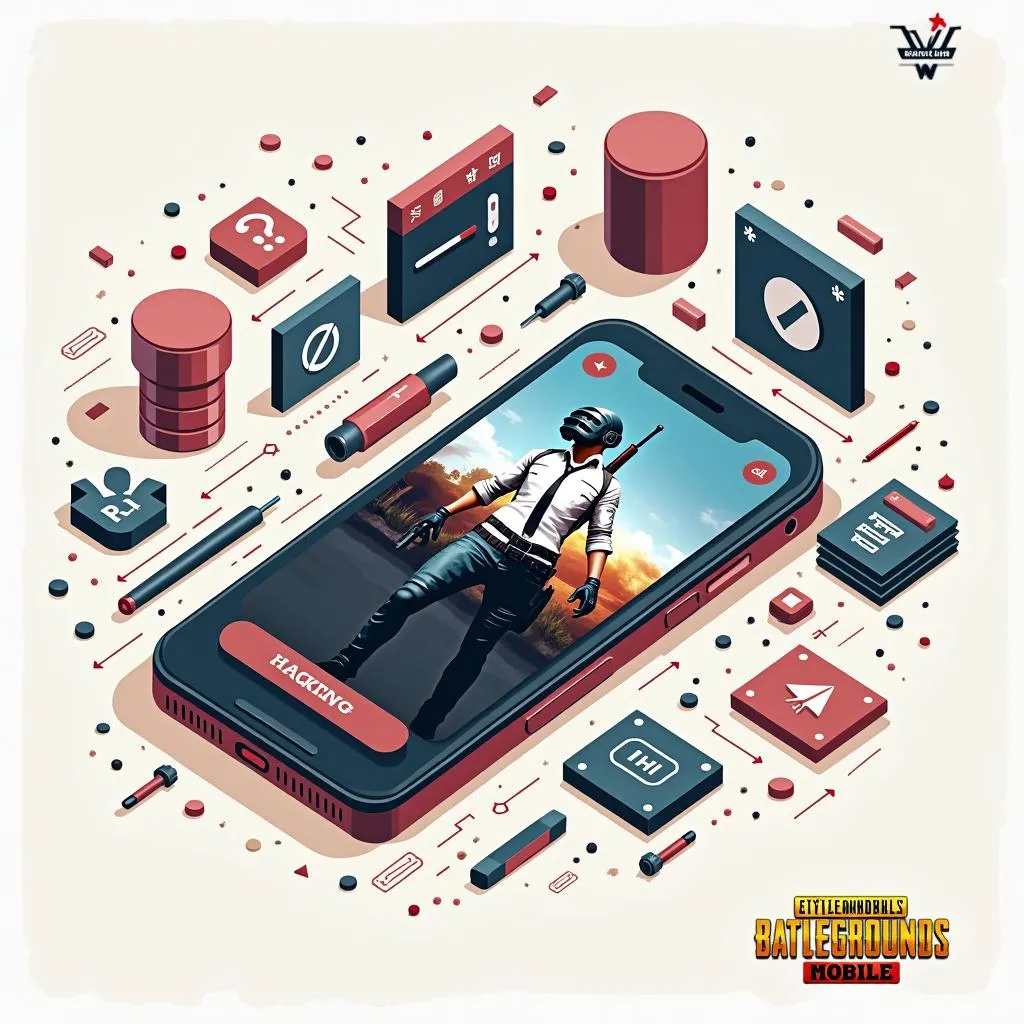 Hình ảnh minh họa về hack PUBG Mobile