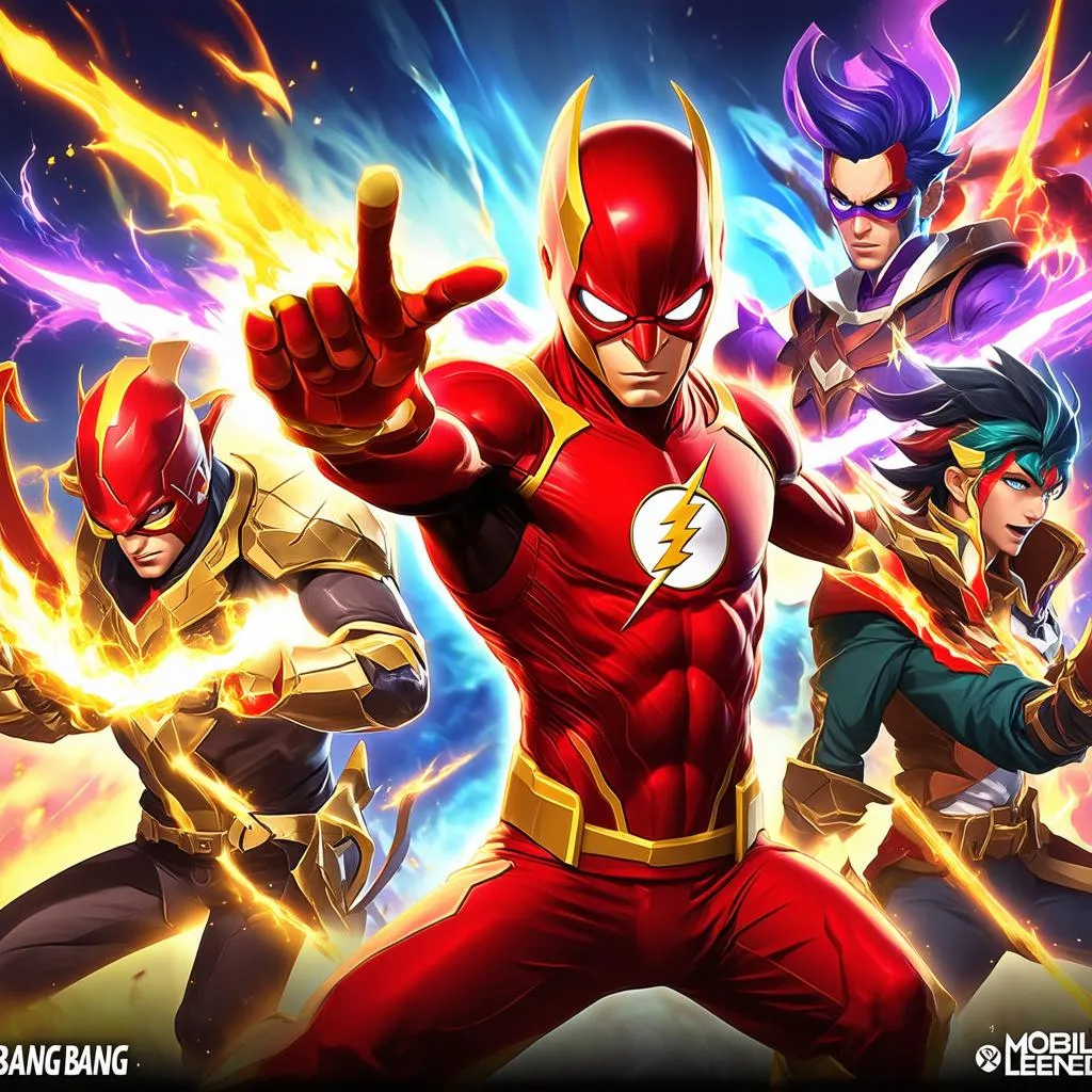 Hero sử dụng Flash hiệu quả