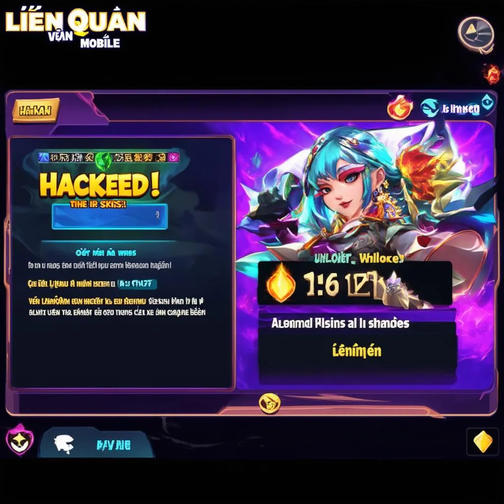 Game Liên Quân Bị Hack