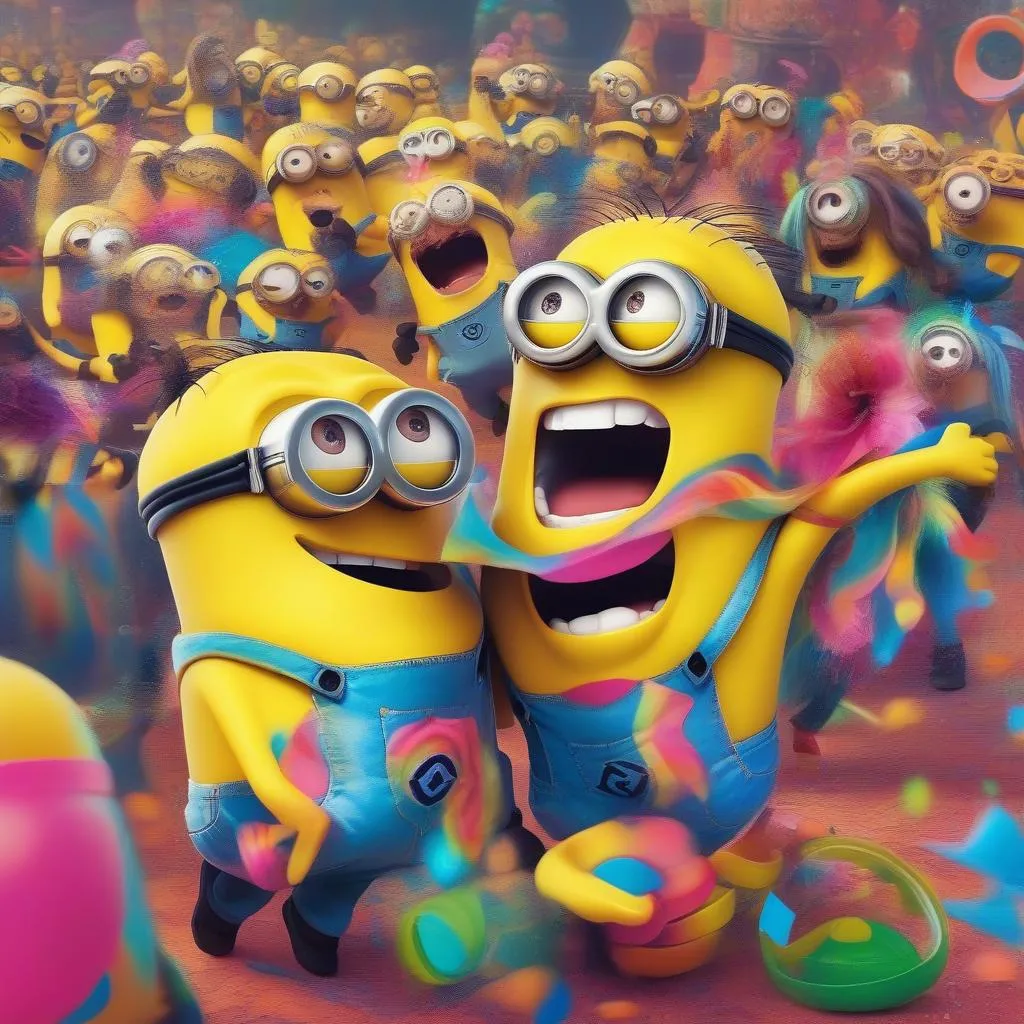 Hình nền điện thoại Minion cute