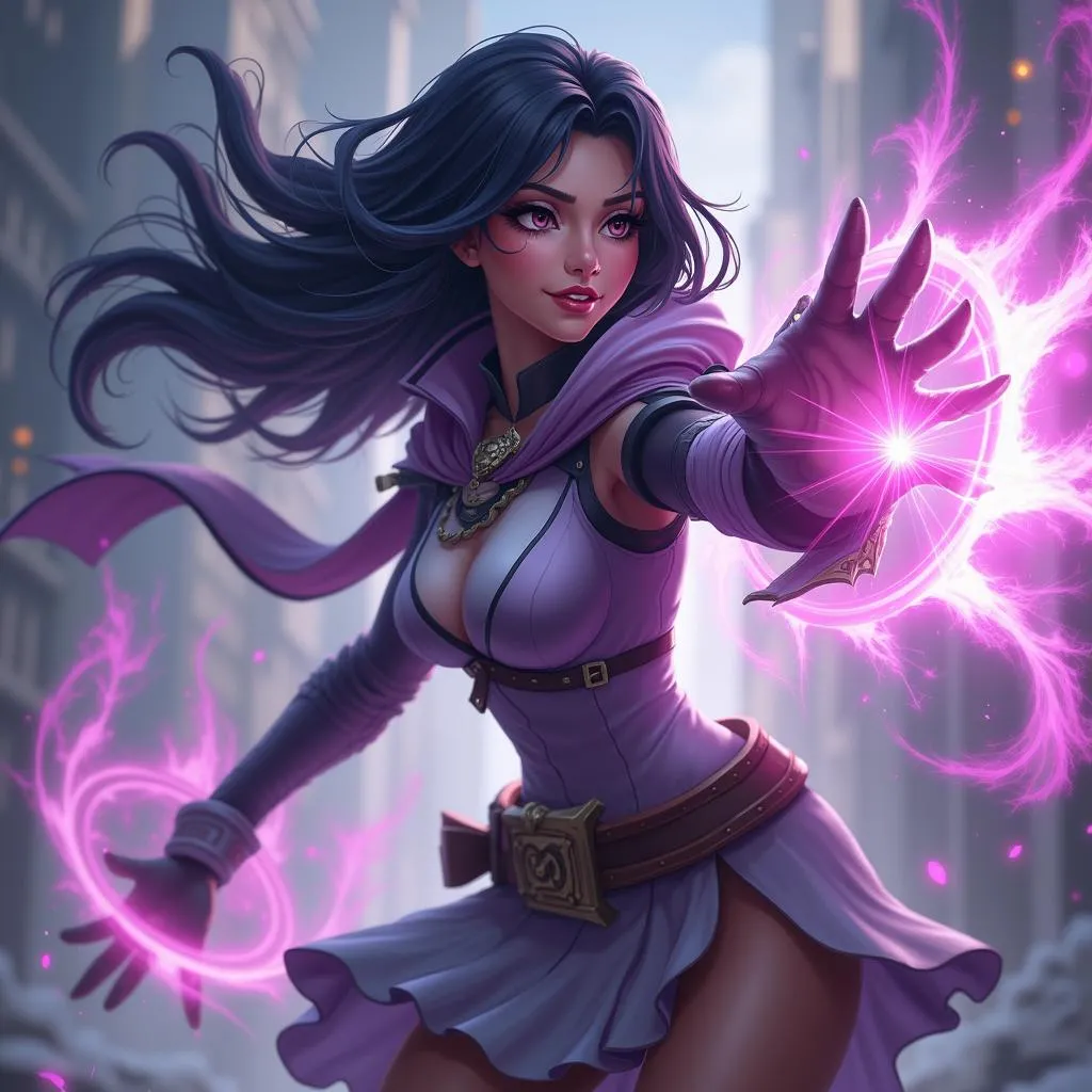 Irelia URF sử dụng kỹ năng