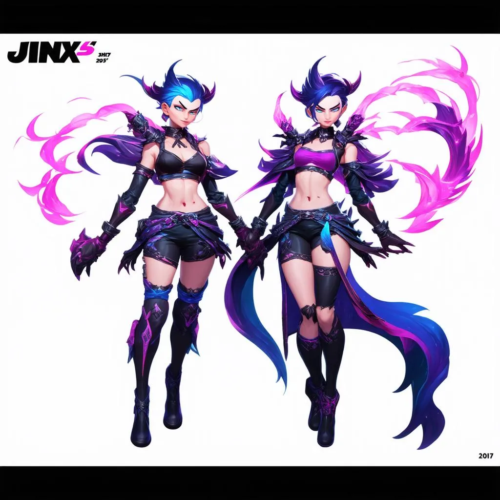 Jinx 2017: Kỹ Năng Cơ Bản