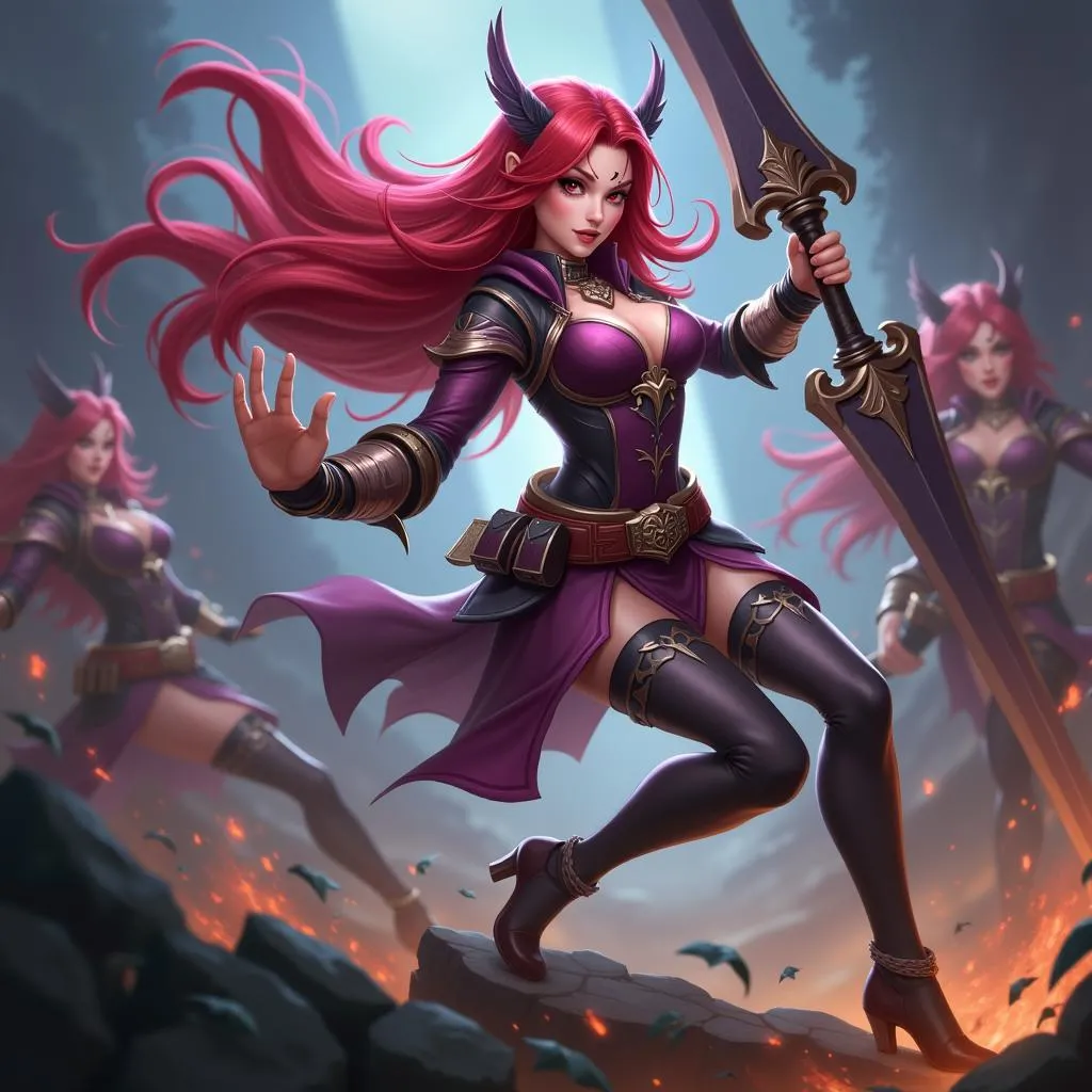 Katarina gank đường