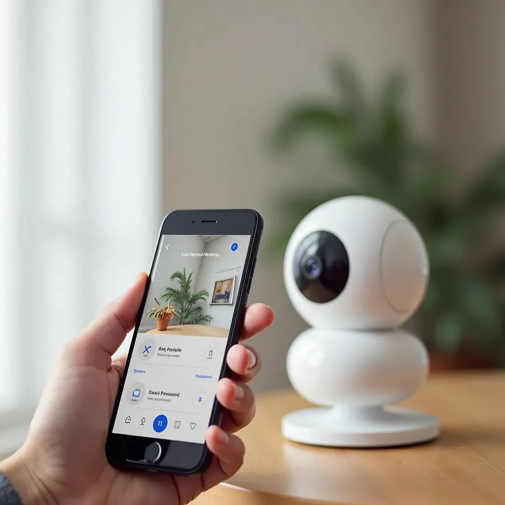 Kết nối điện thoại với camera wifi dễ dàng