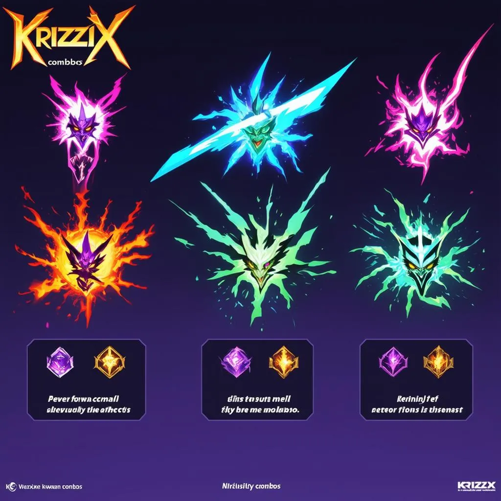 Bộ kỹ năng của Krizzix