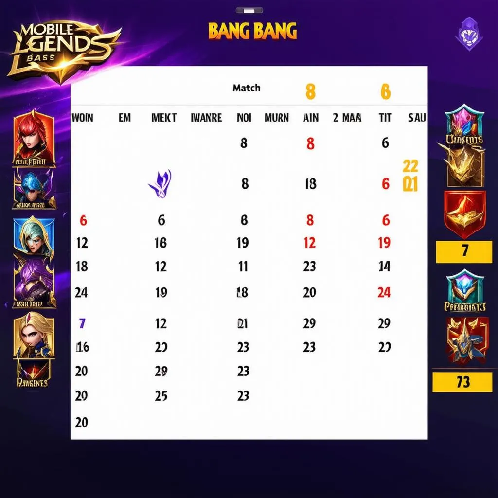 Lịch thi đấu game Liên Quân Mobile