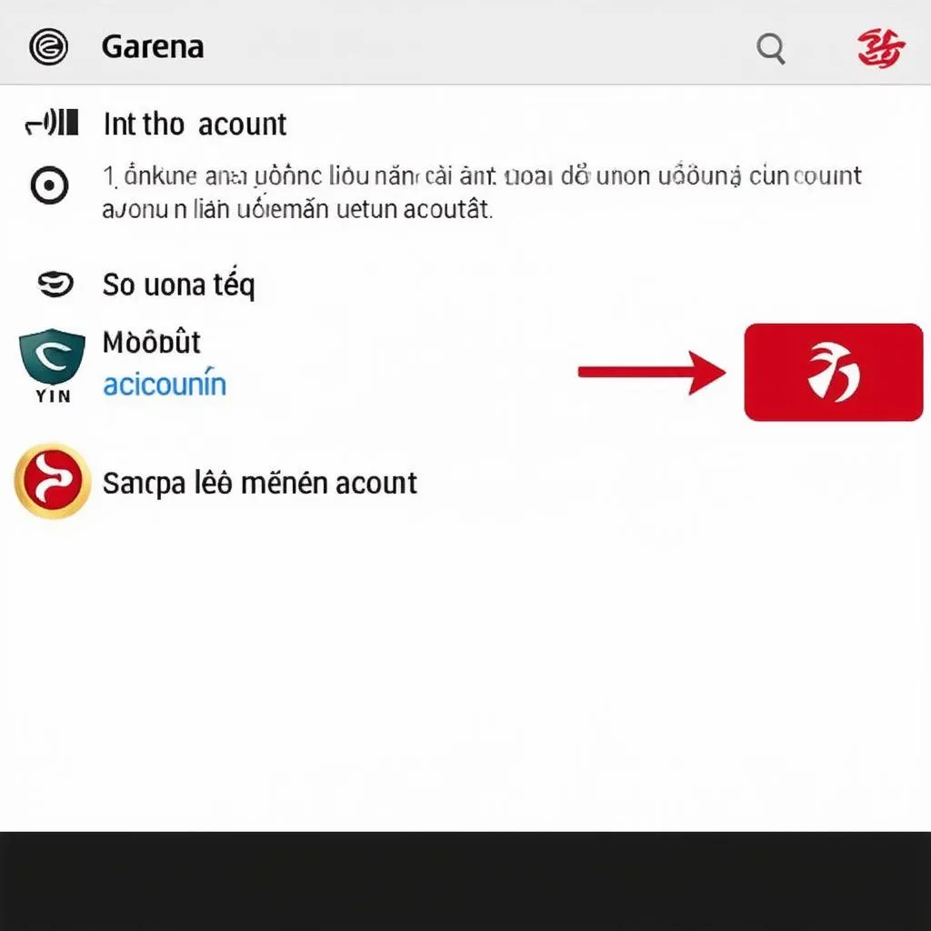 Liên kết tài khoản Garena với Liên Quân Mobile