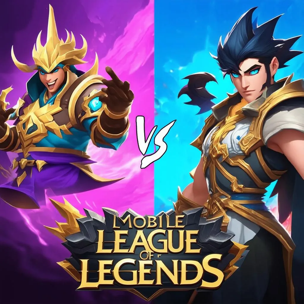 liên-minh-huyền-thoại-và-mobile-legends