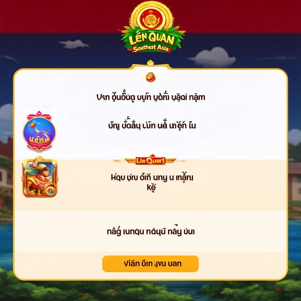 Giao diện game Liên Quân Mobile bản Đông Nam Á