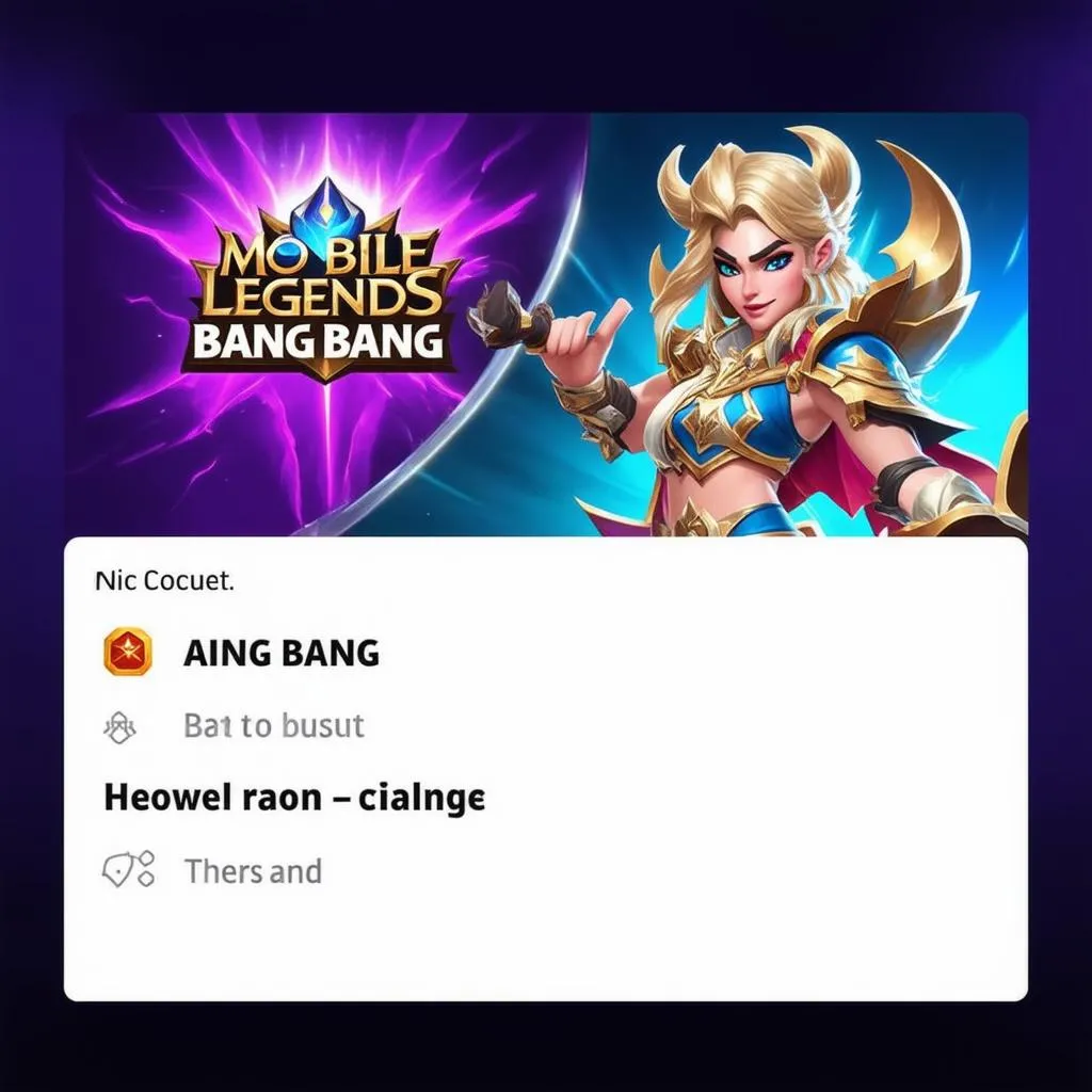 Mobile Legends: Bang Bang