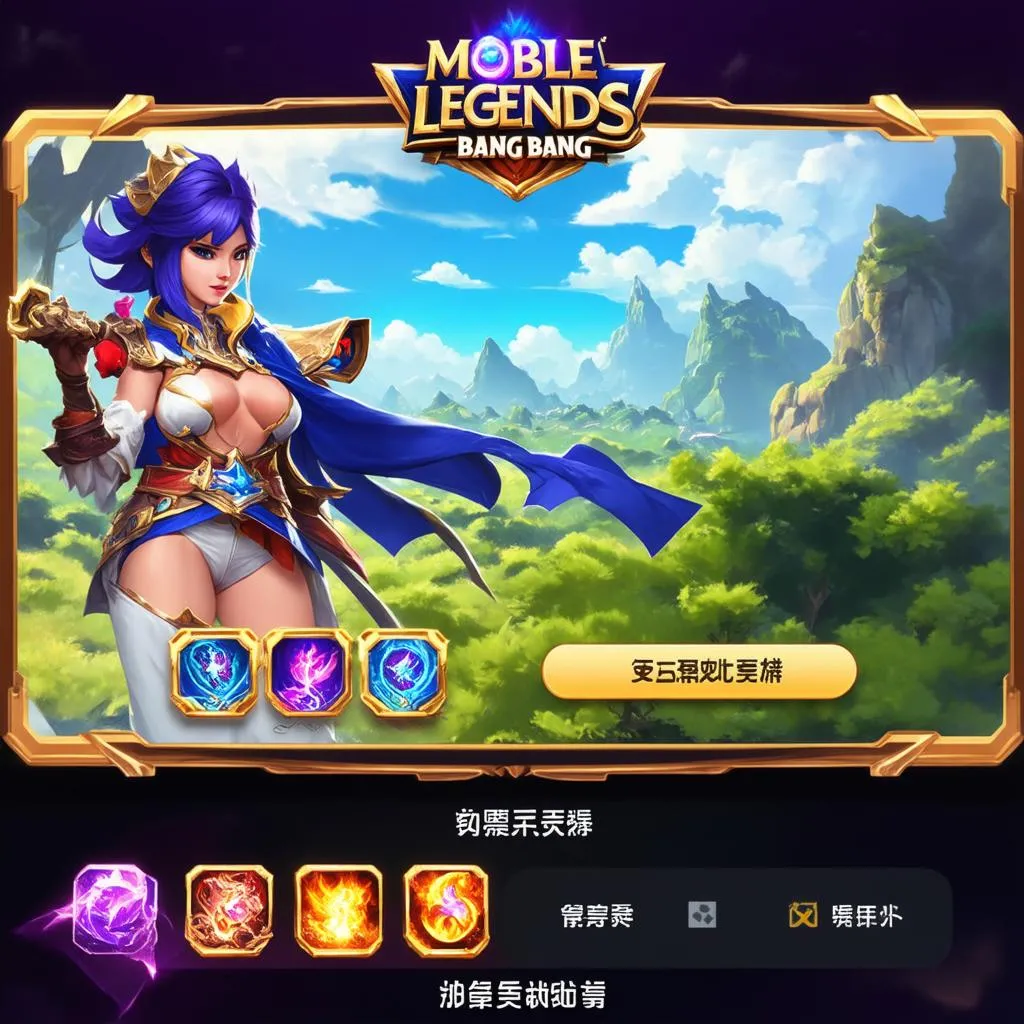 Giao diện game Liên Quân Đài Loan