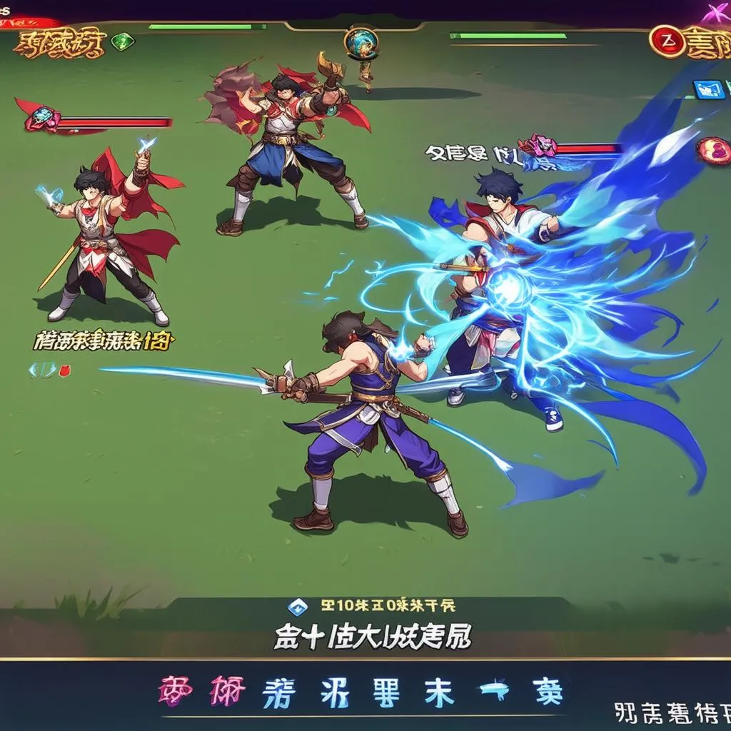 Gameplay Liên Quân Trung Quốc