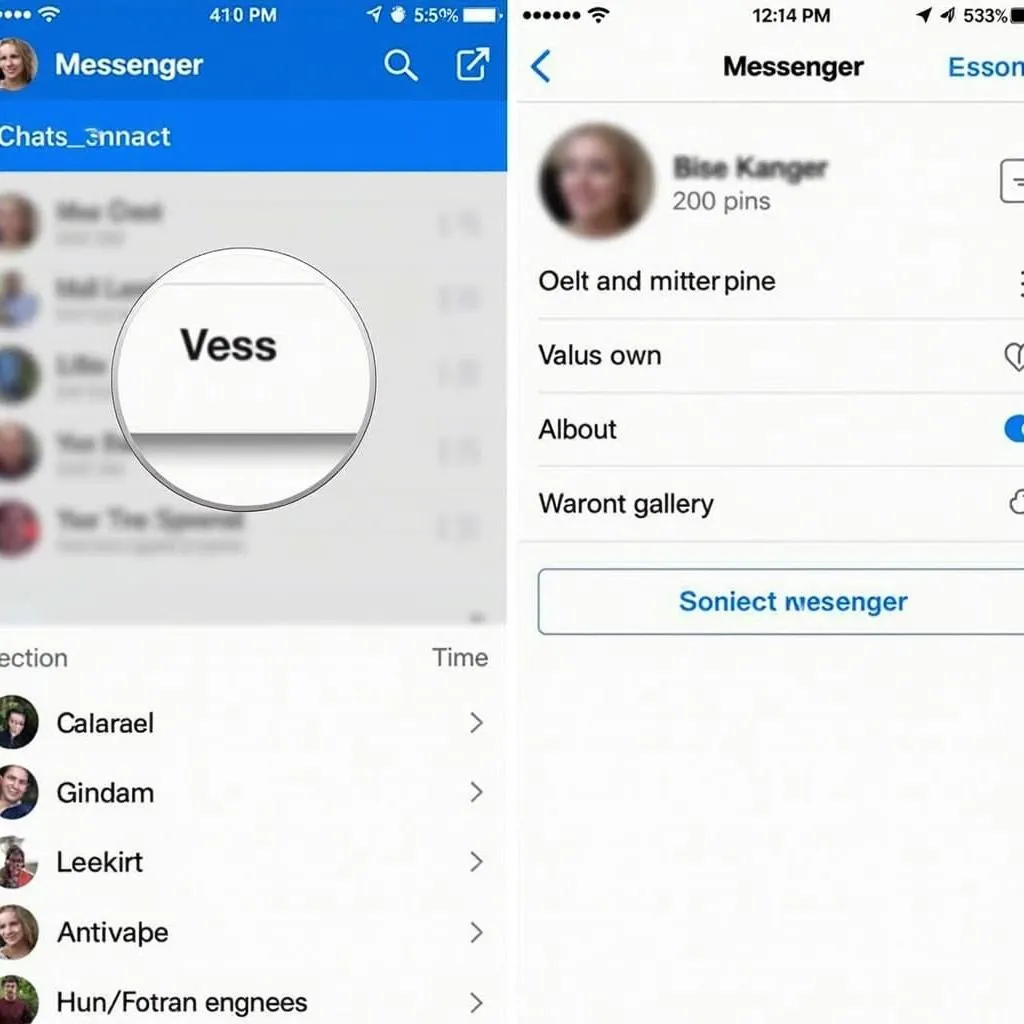 Cách lưu video trên Messenger về điện thoại