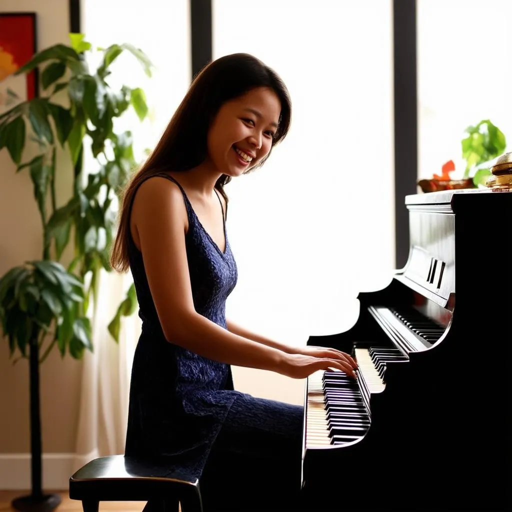 Luyện tập piano