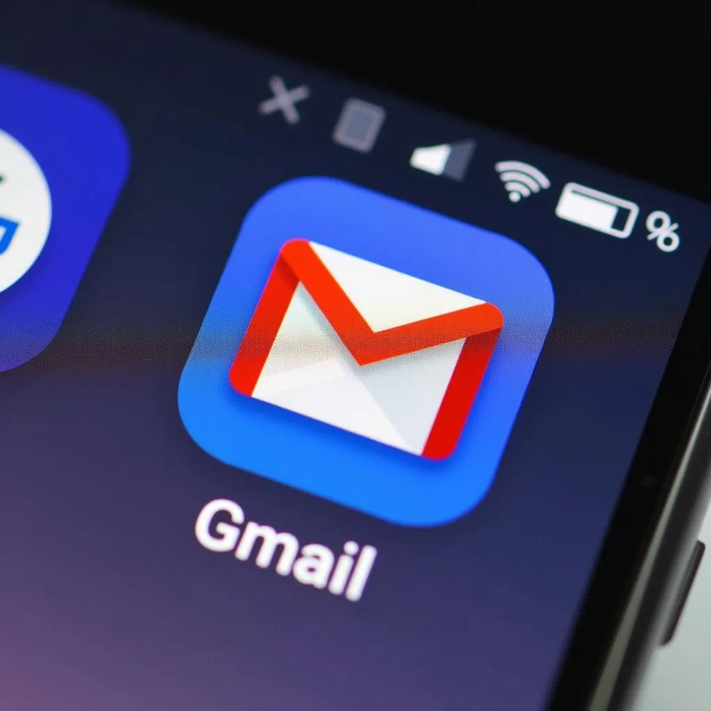 Mở ứng dụng Gmail