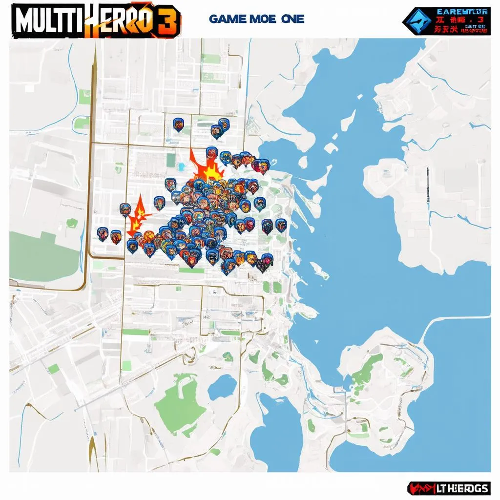 Bản Đồ Chiến Thuật Multi Hero 3