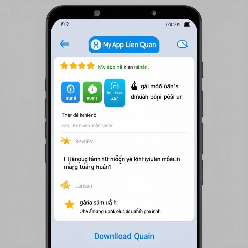 Đánh giá My App Liên Quân