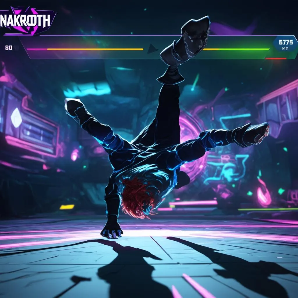 Hình ảnh Nakroth bboy trong game