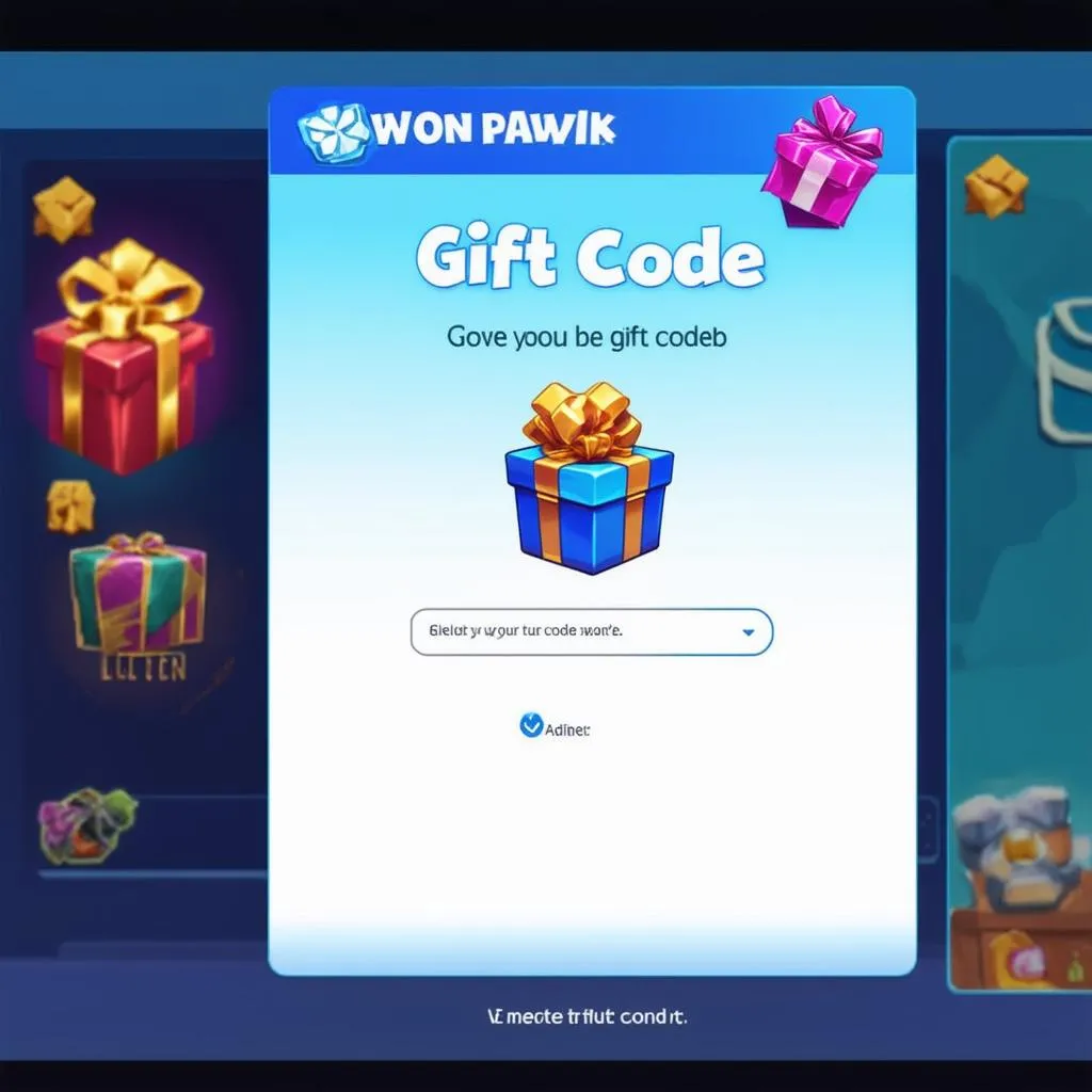 Nạp tiền bằng gift code