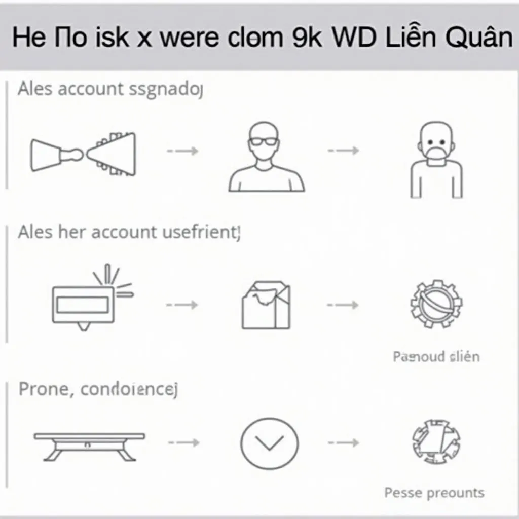 Hình ảnh minh họa nguy cơ khi mua acc random 9k Liên Quân