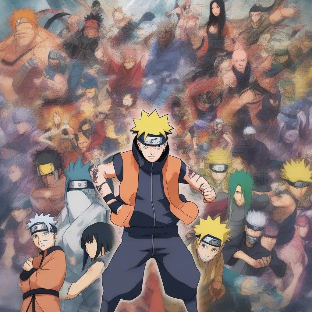 Nhân vật trong Naruto Đại Chiến