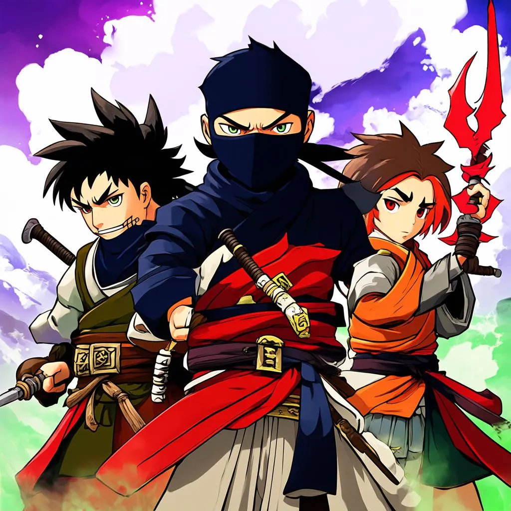 Lớp nhân vật trong Ninja Saga