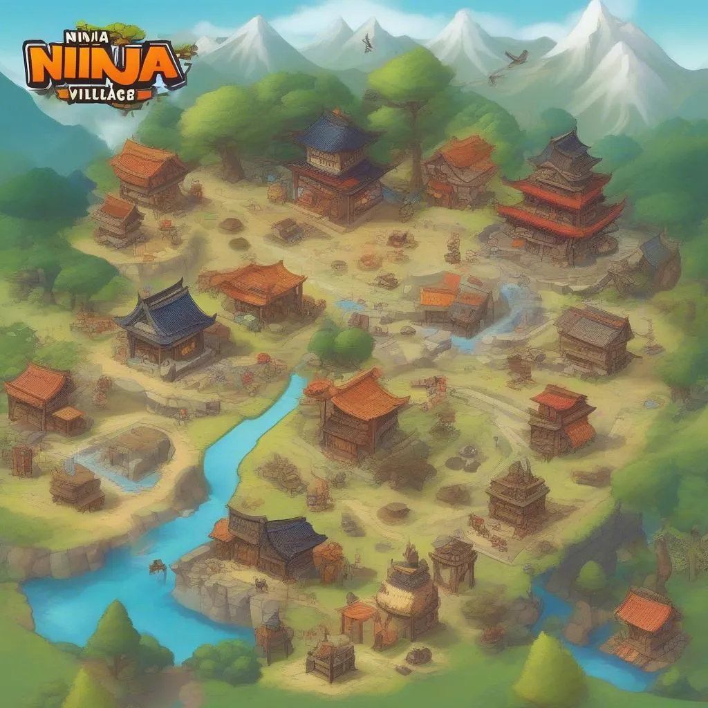 Ninja Village Map