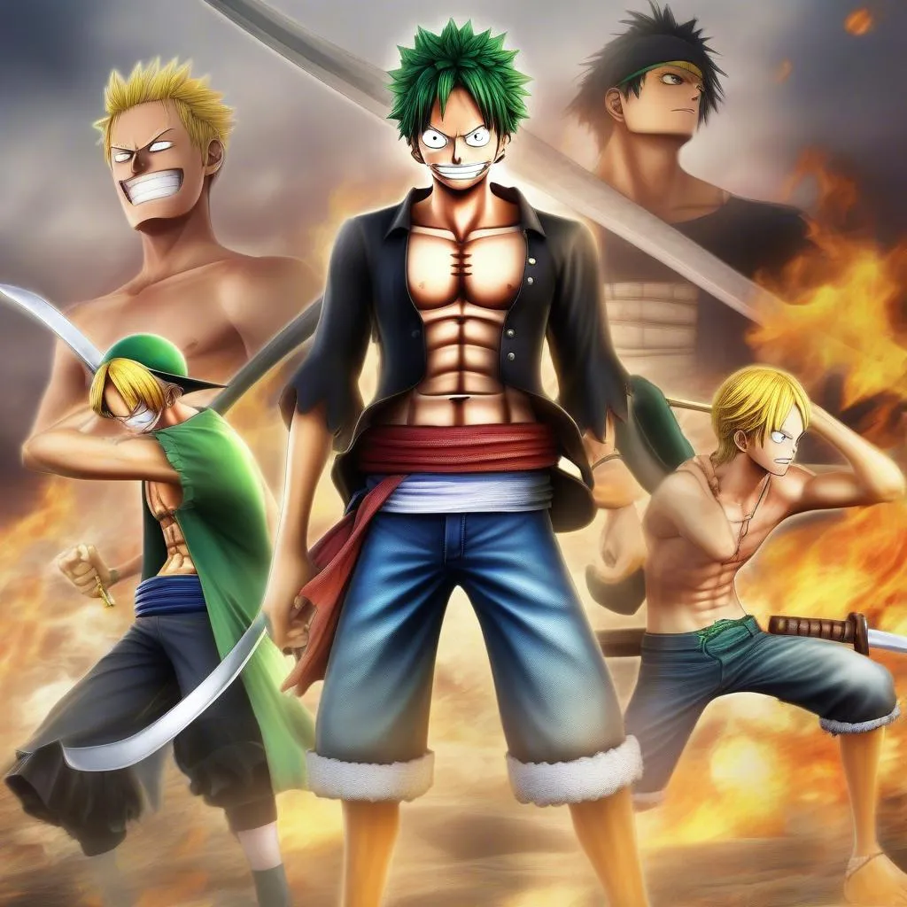 One Piece: Pirate Warriors 3 - Nhân vật chính