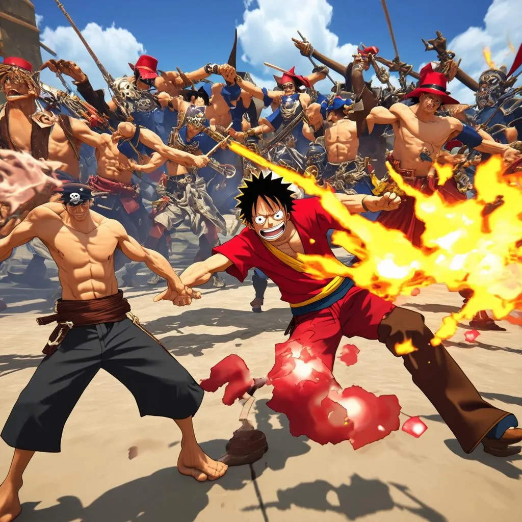 Gameplay One Piece Pirate Warriors 3