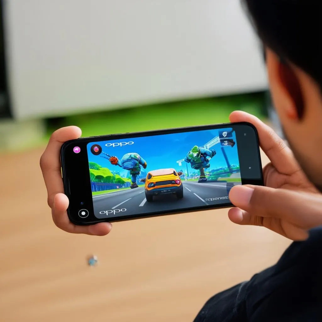 Oppo A7 Chơi Game Mobile