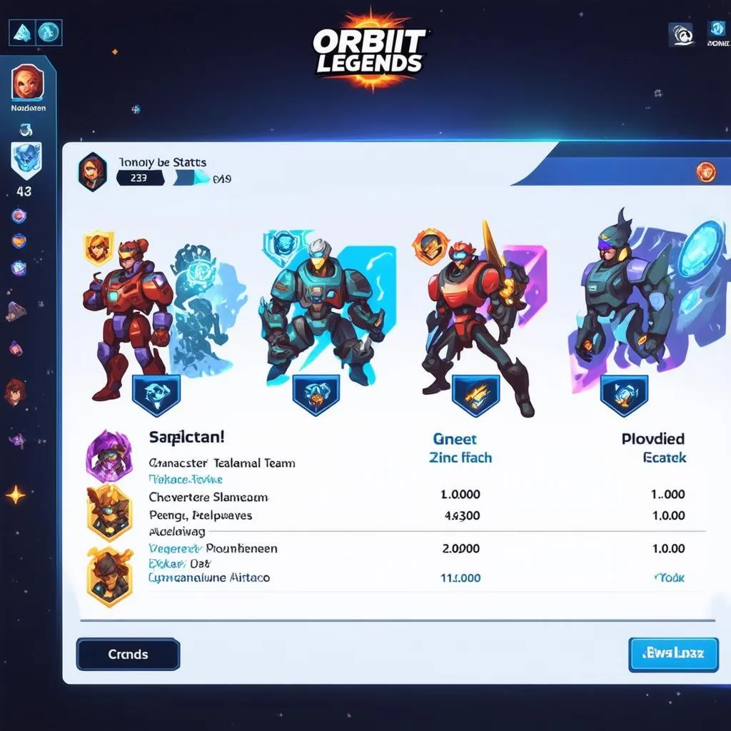 Orbit Legends Team Building