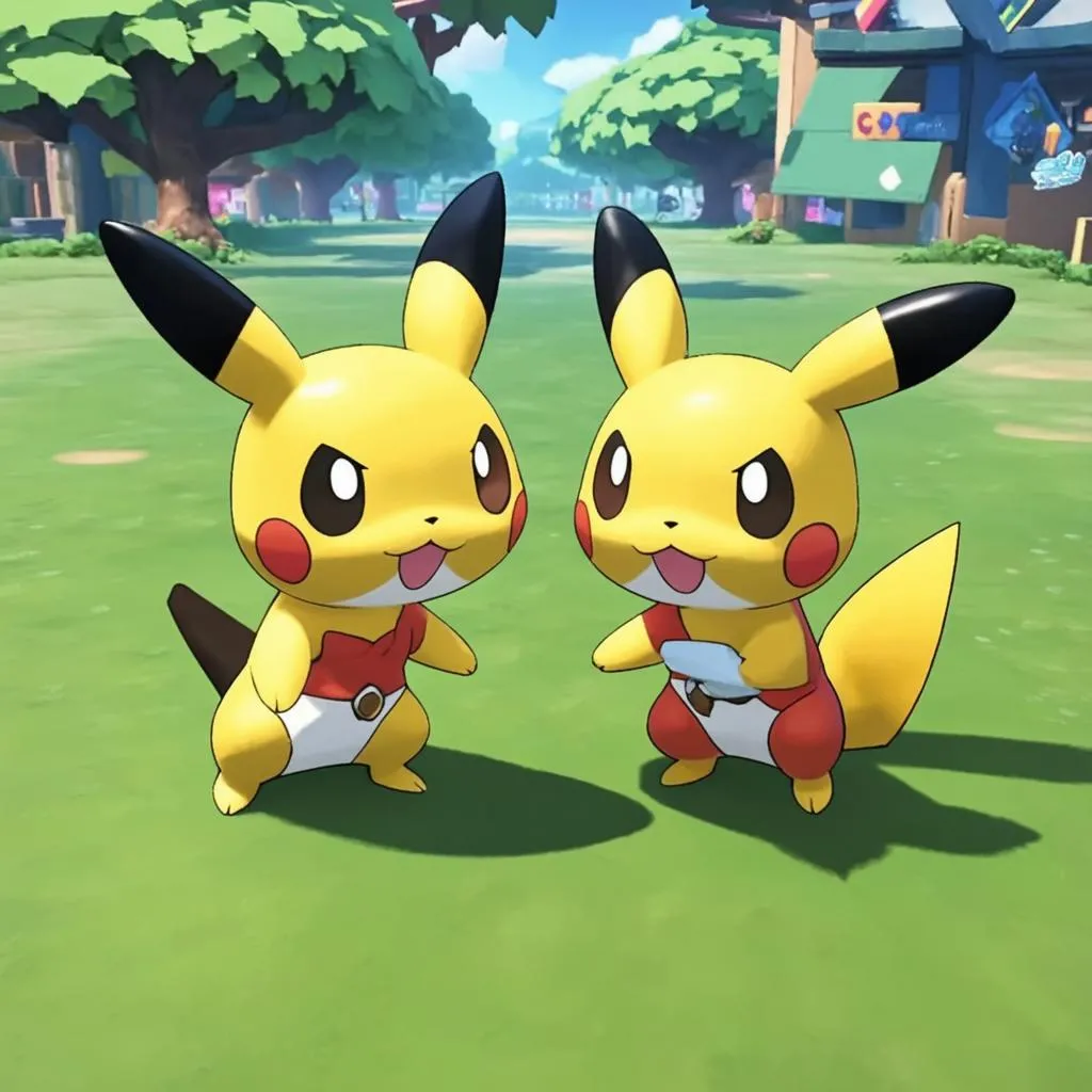 pokemon let's go hợp tác