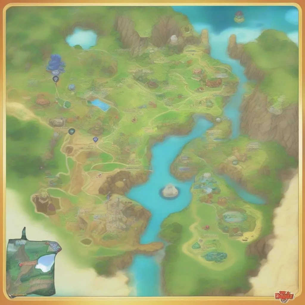 Pokemon Omega Ruby Map