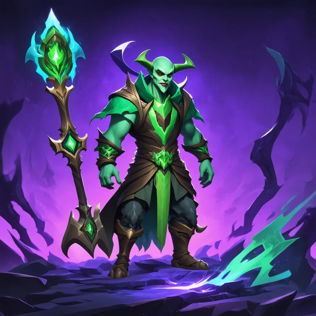 Cách build item Pugna