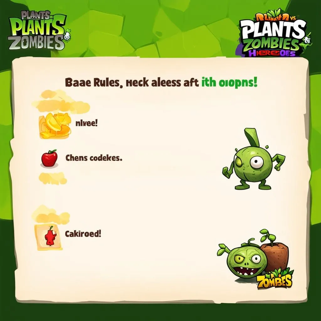 Luật Chơi PvZ Heroes