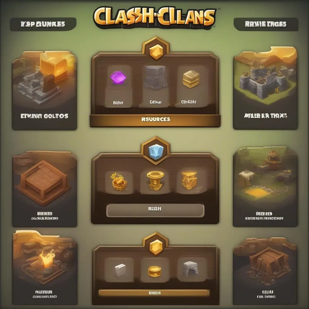 Quản lý tài nguyên trong Clash of Clans