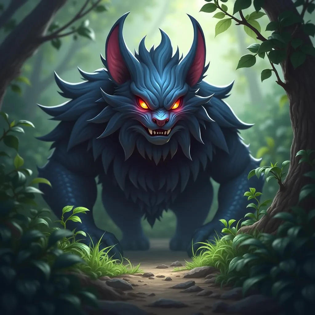 Rengar AP ẩn mình trong bụi cỏ