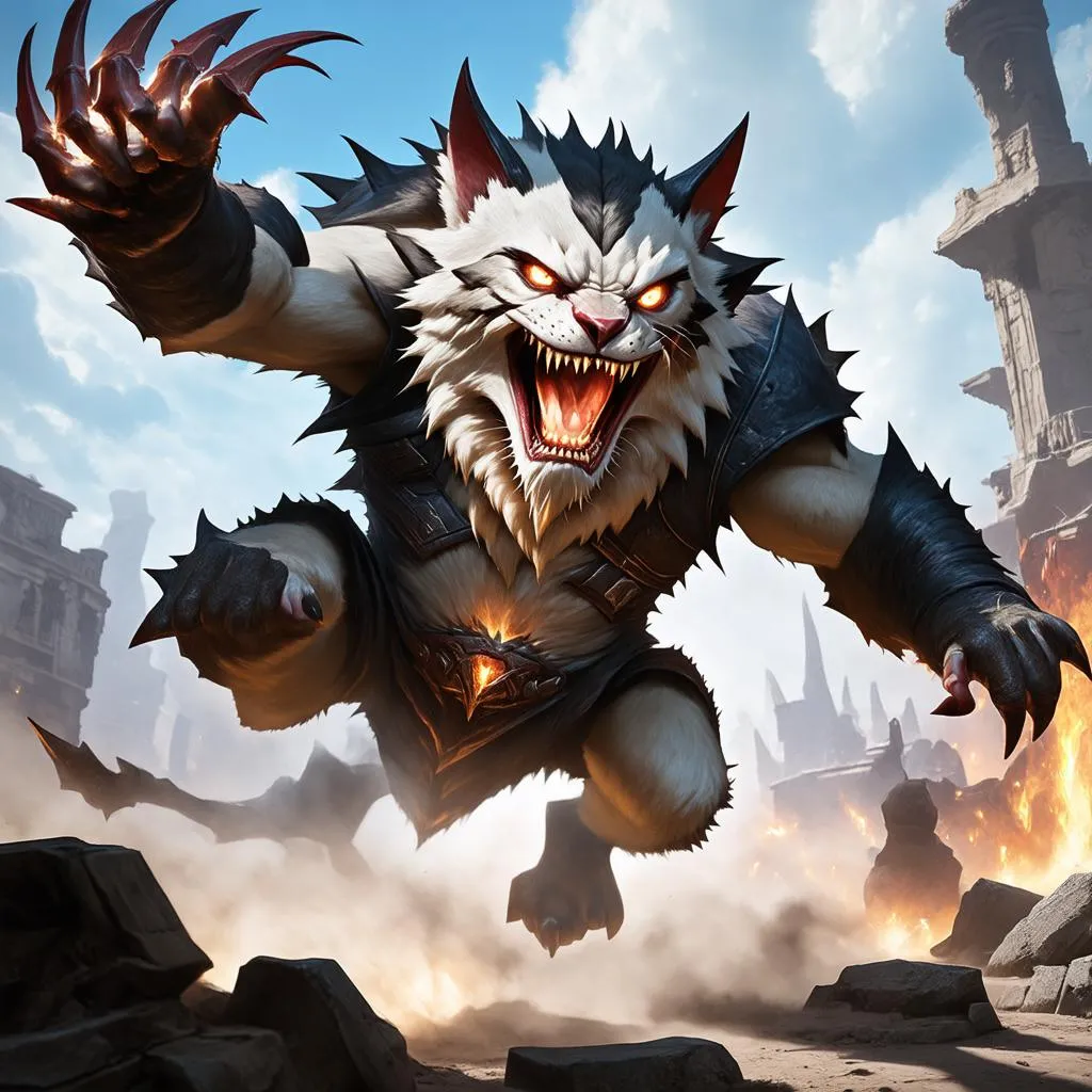 Rengar tấn công